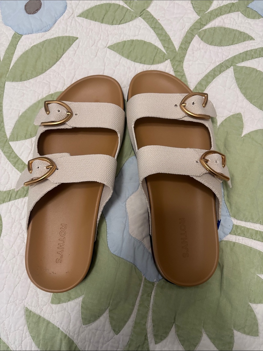 Rothy’s The Buckle Slide size 9.5 New